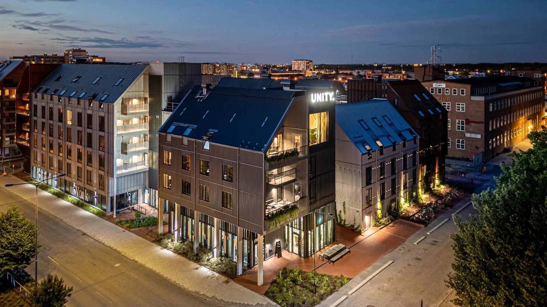 Unity Malmoe - A Studio Hotel 4*, Мальмё